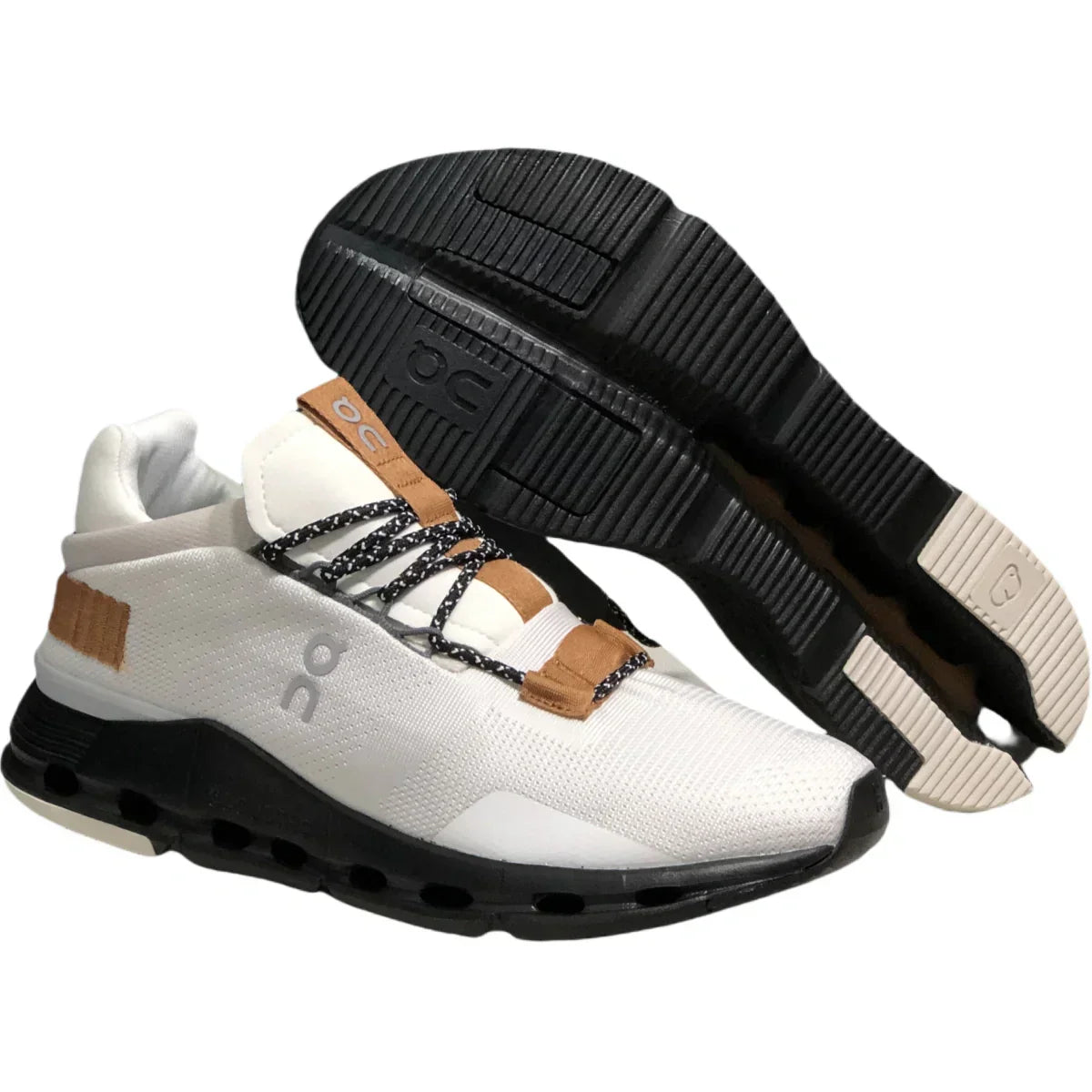 On Cloudnova Men's White/Brown