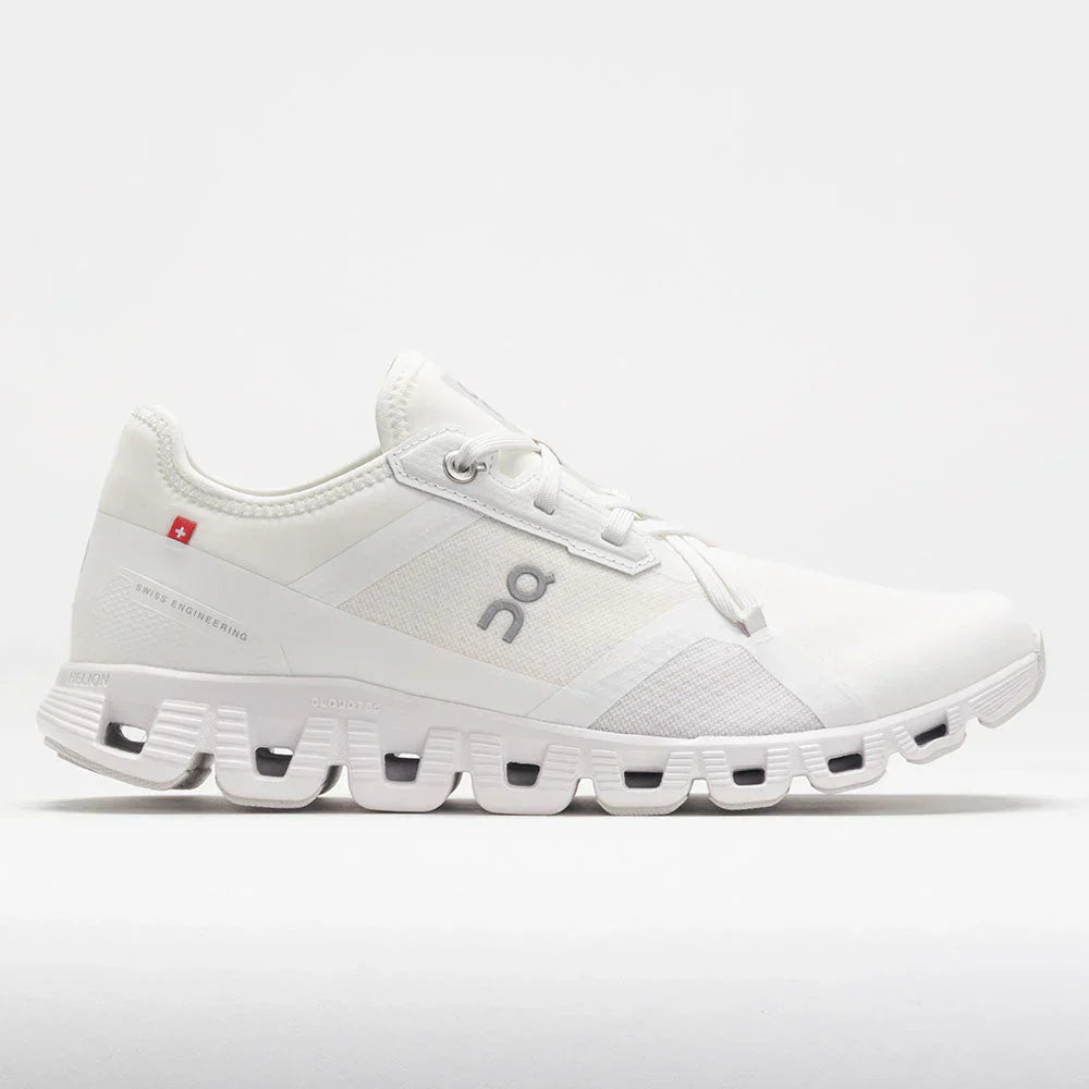 On Cloud X 3 AD Women's Undyed White/White