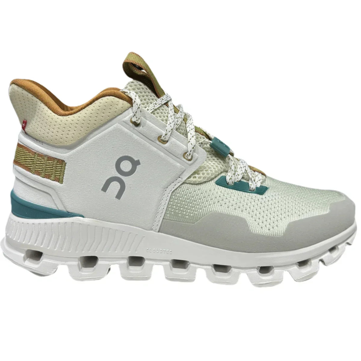 On Cloud Hi Edge Women'S Aloe green walnut