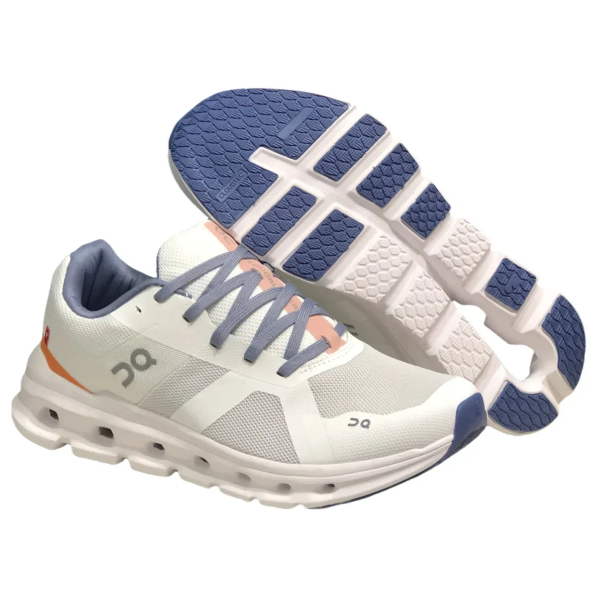 On Cloudrunner Men's White/Orange