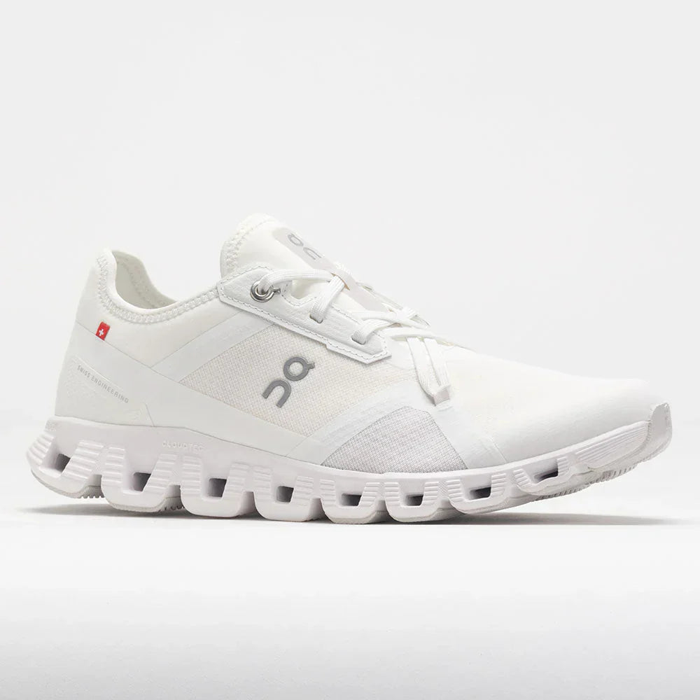 On Cloud X 3 AD Women's Undyed White/White