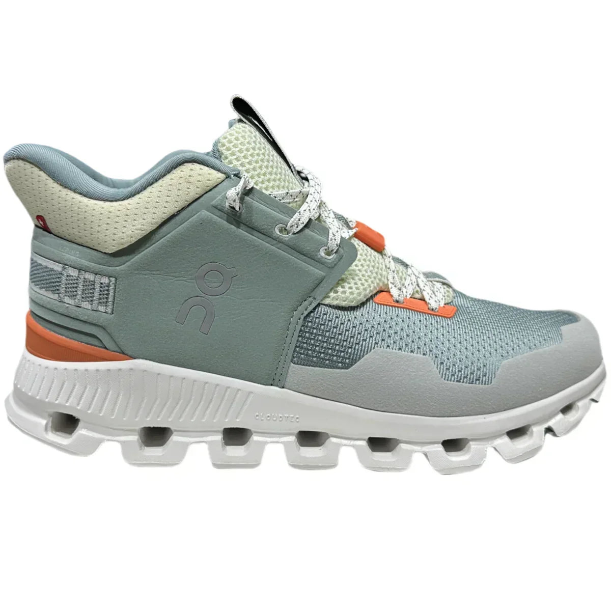 On Cloud Hi Edge  Women'S  Pebble gray sea blue