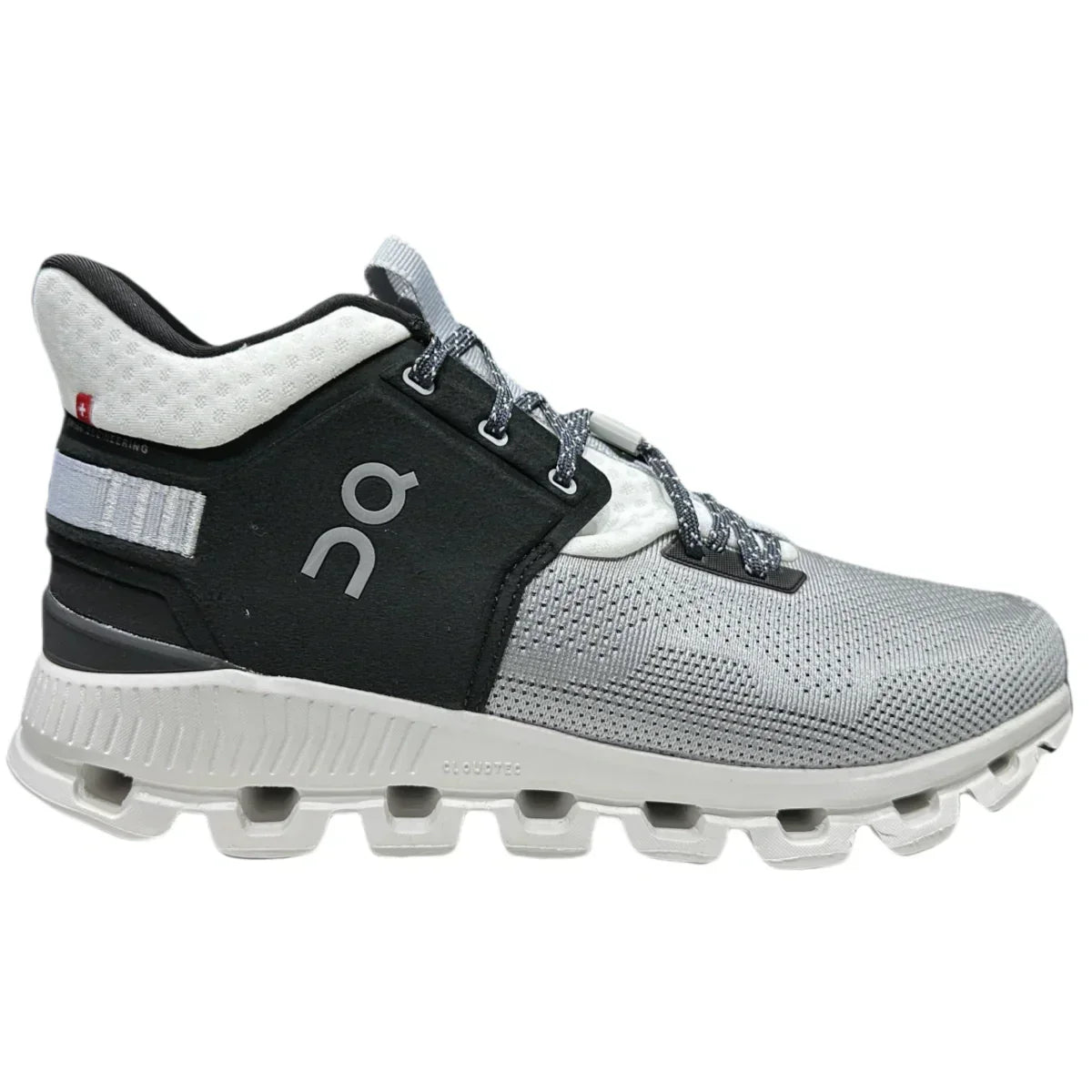 On Cloud Hi Edge Men Glacier /grey black