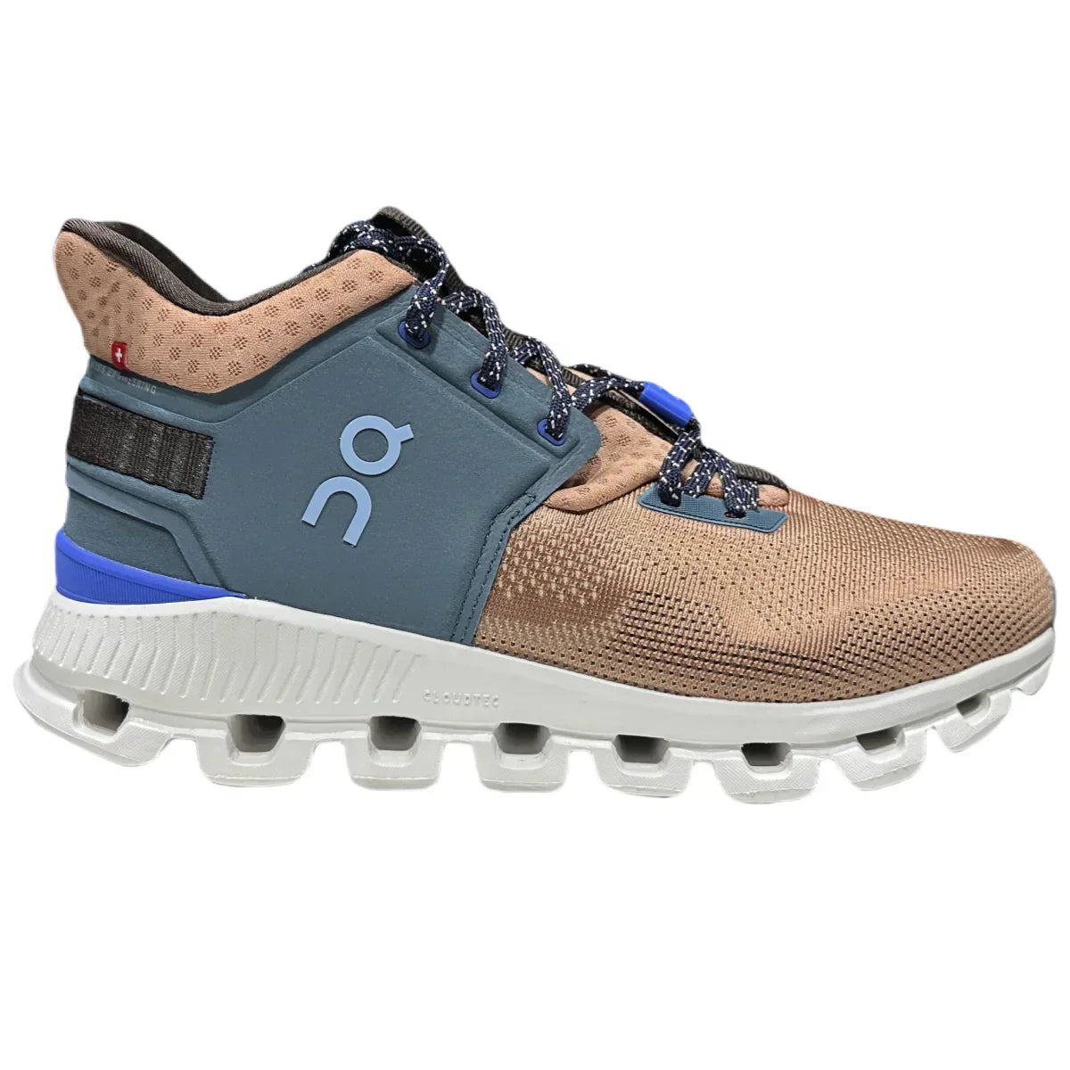 On Cloud Hi Edge  Women'S  Pink/ and storm blue