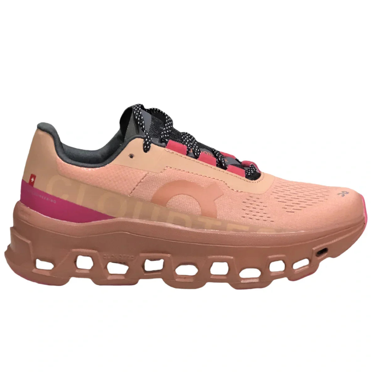 On Cloudmonster Women's Rose/Pink