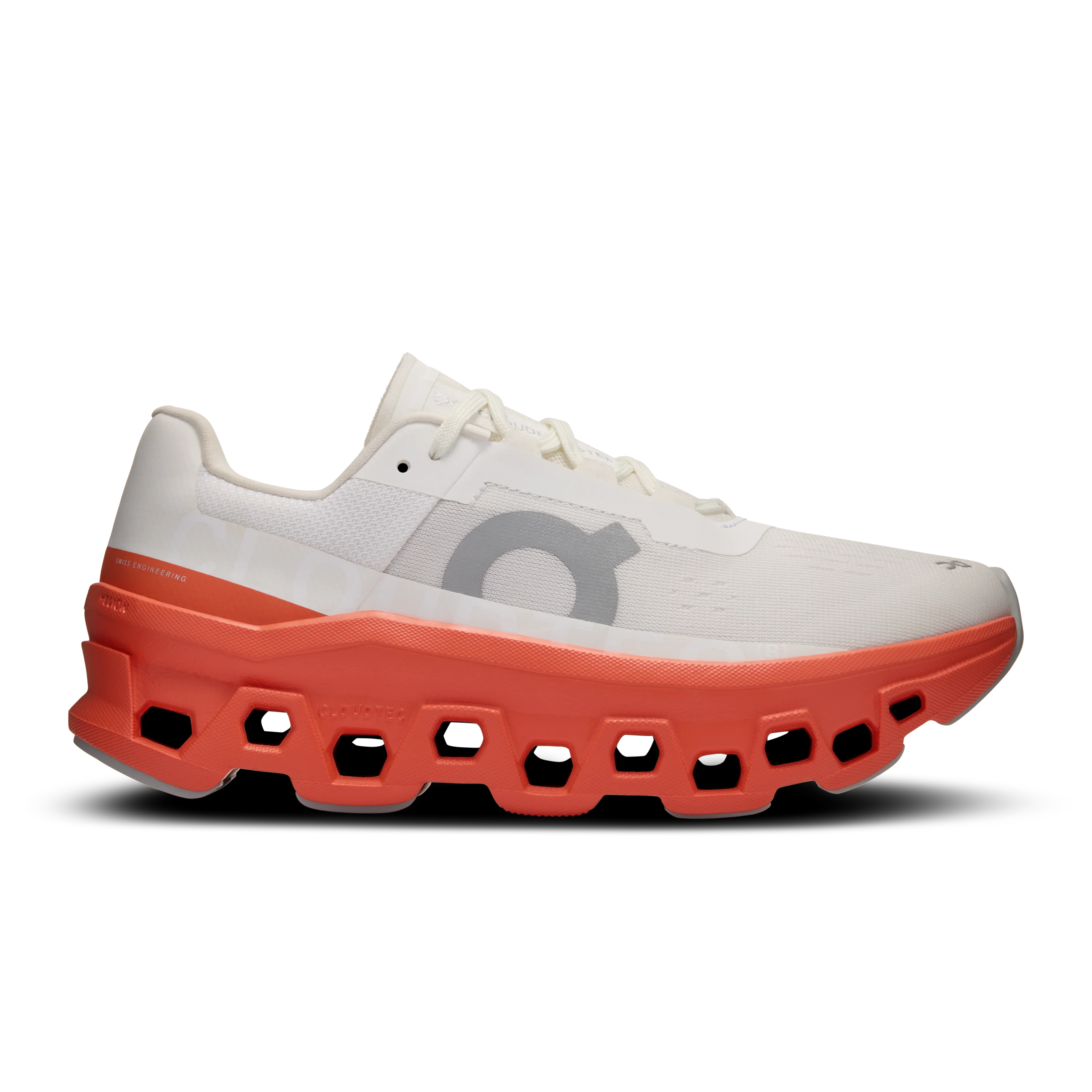 On Cloudmonster Women's White/Red